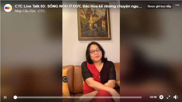 CTC Live Talk 03: SỐNG NGU Ở ĐỨC