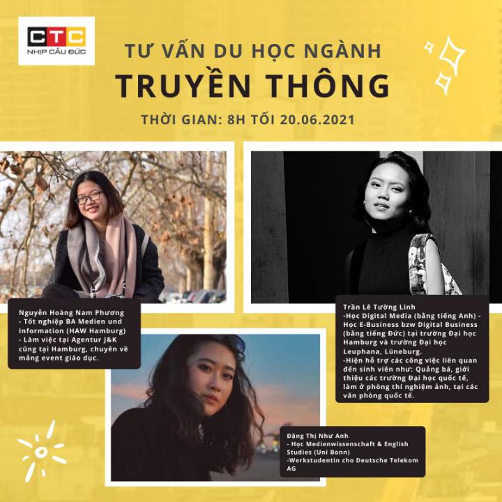 Tư vấn du học ĐH Đức ngành Truyền thông