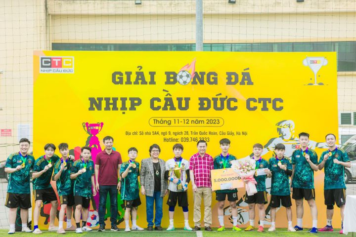 Cúp bóng đá CTC 2023 - Một ngày trọn vẹn của niềm đam mê và tinh thần fair play!