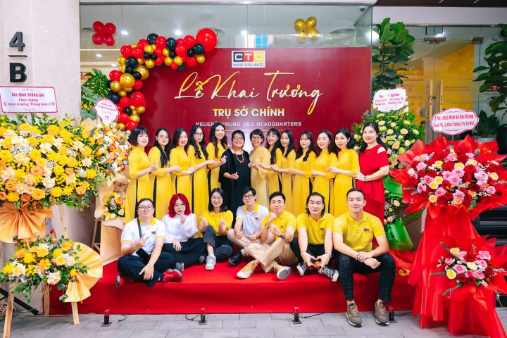 Chúc mừng Lễ khai trương trụ sở chính Nhịp Cầu Đức CTC