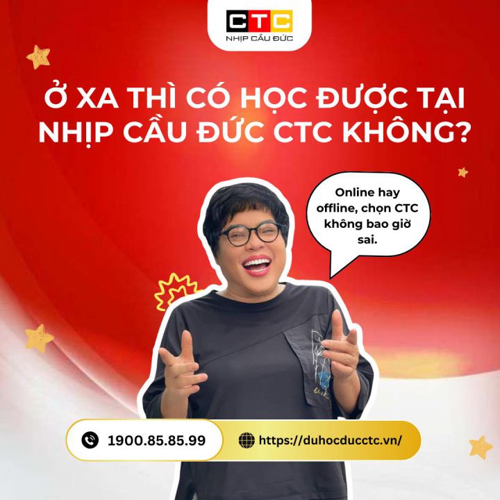 Khóa học tiếng Đức Online tại CTC – Giải pháp học tập hiệu quả từ xa